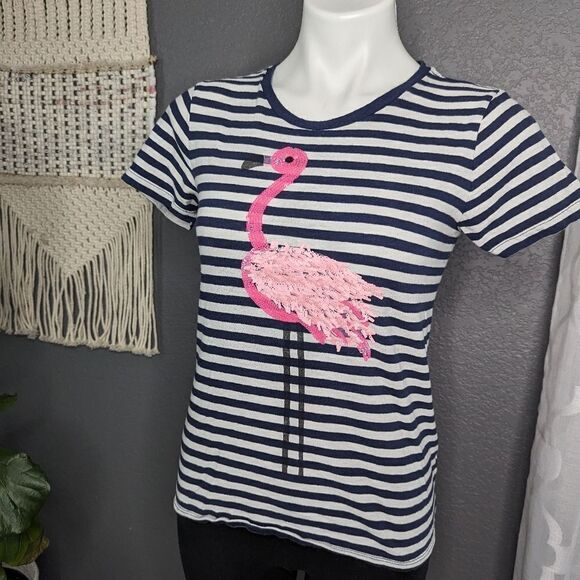 J. Crew Flamingo Collector’s Tee Women's Small - Picture 3 of 8